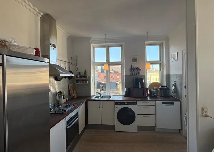 190 M2, 3 Bdr Norrebro Appartement
